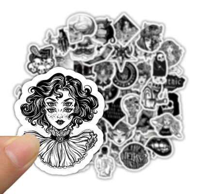 Sexy Phụ nữ Quỷ Kinh dị Graffiti Kiss Cut Stickers In 4cm-8cm