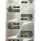 Nhãn dán nhãn PVC Polyester màu bạc mờ kim loại cho điện tử